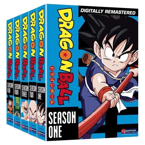 Dragon Ball Season 1-5 [DVD][25 Discs] (Japanese Version, Compatible with all region DVD players)