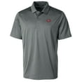 thumbnail image 2 of Men's Cutter & Buck Gray San Francisco 49ers Big & Tall Prospect Eco Textured Stretch Recycled Polo, 2 of 3
