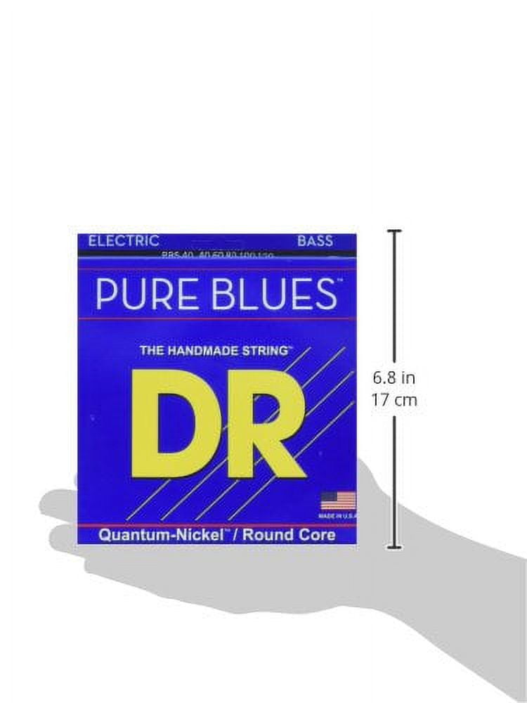 DR Strings Pure Blues PB5-40 5-String Electric Bass Strings (40-120)