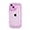 Purple, variant on Compatible with iPhone 11 Case,Transparent Candy Color Bumper Shockproof Silicone Phone Case for iPhone 11,Purple
