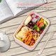thumbnail image 5 of Fiambrera Bento LOVINA de 1100 ml para adultos y niños con cuchara y tenedor, 5 of 6