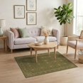 thumbnail image 3 of ODIKA Boho Retro Vintage Border Repeating Geometric Moody Tone Dining for Playroom, Bedroom, Reading Nook, Pet Friendly & Kids Safe Play, 3 of 7