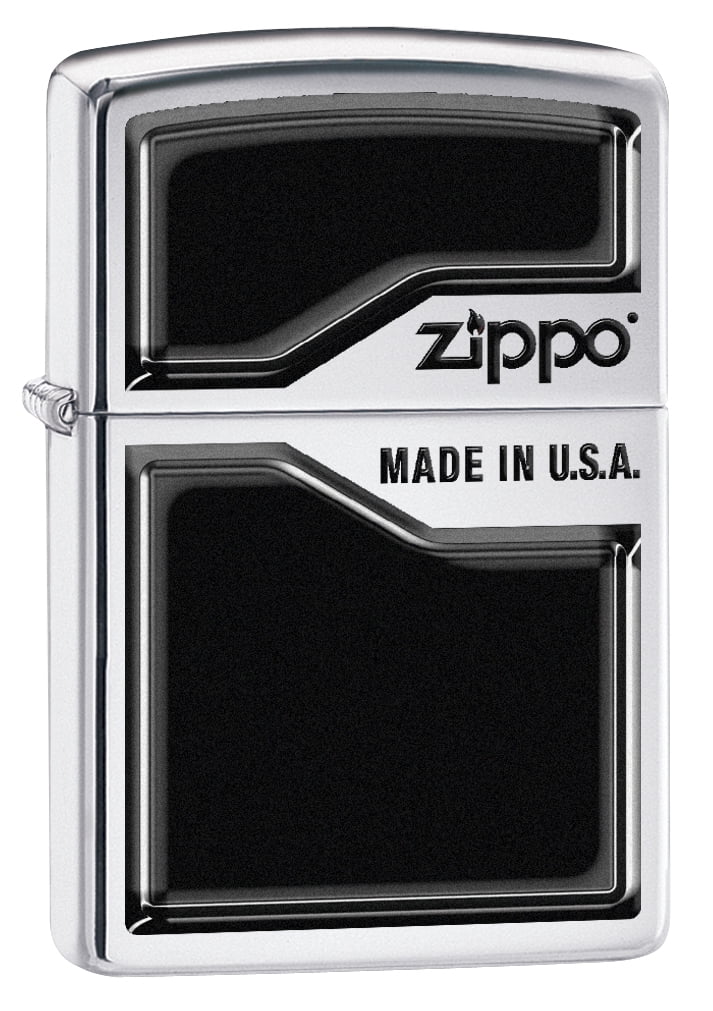 Zippo Lighter Zippo, Made in USA High Polish Chrome