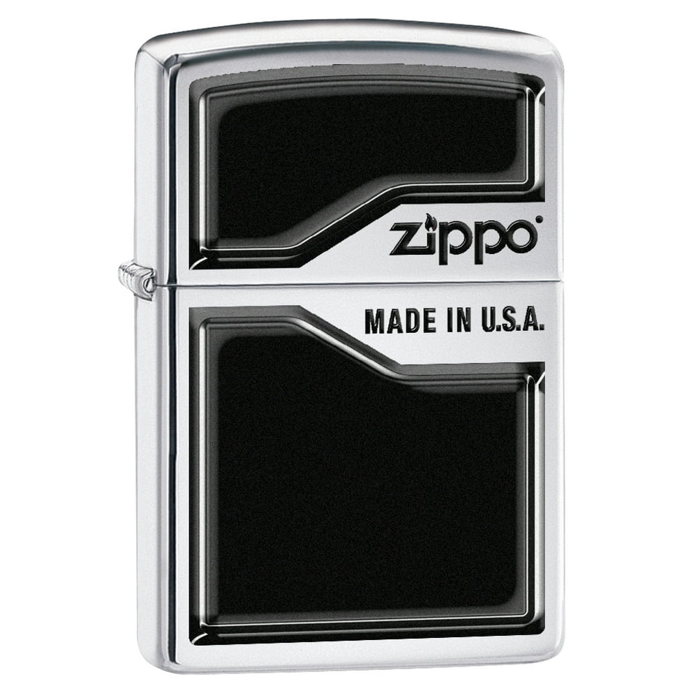 Zippo Lighter Zippo, Made in USA High Polish Chrome