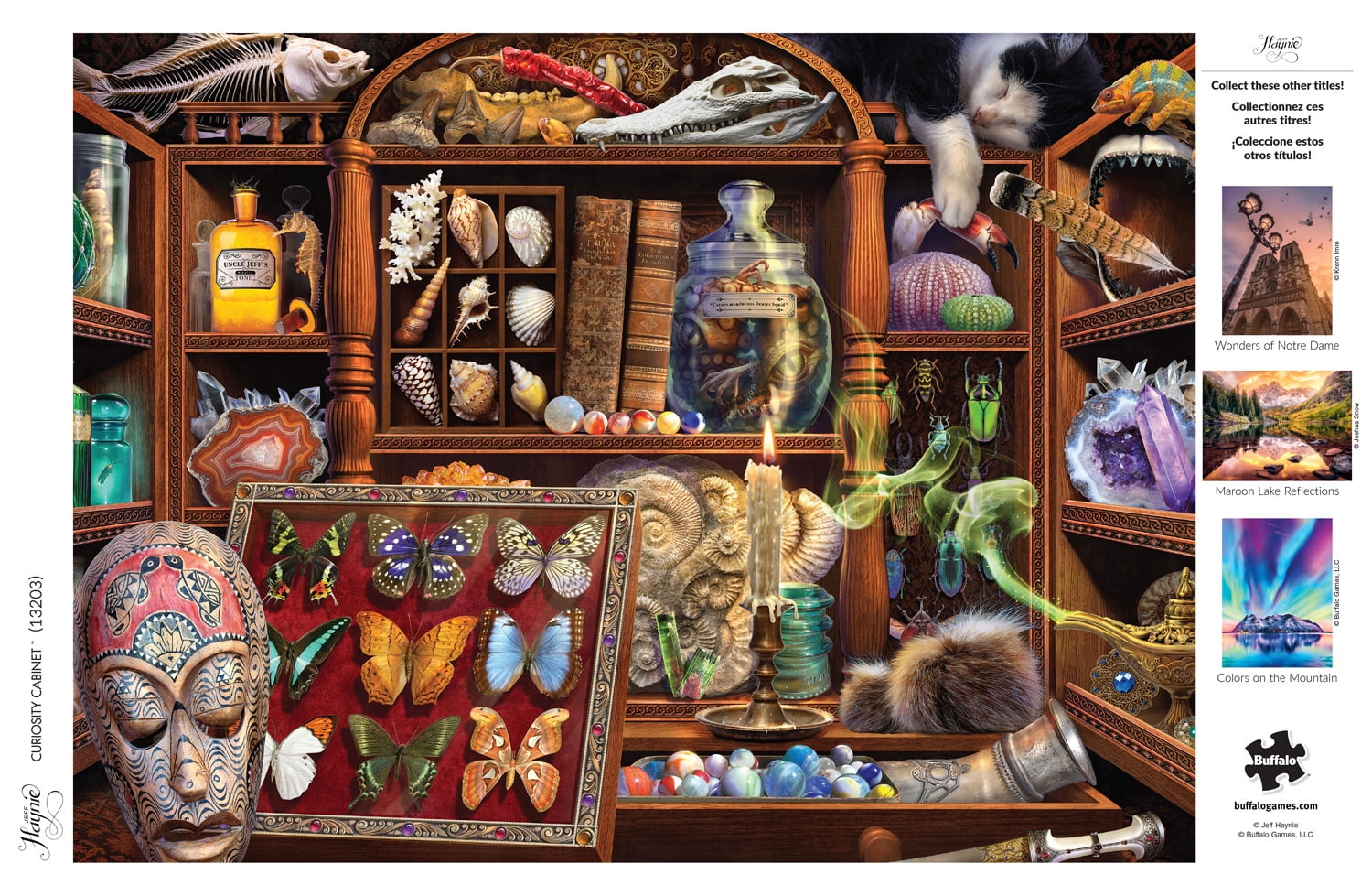 Buffalo Games 1000-Piece Haynie Curiosity Cabinet Jigsaw Puzzle