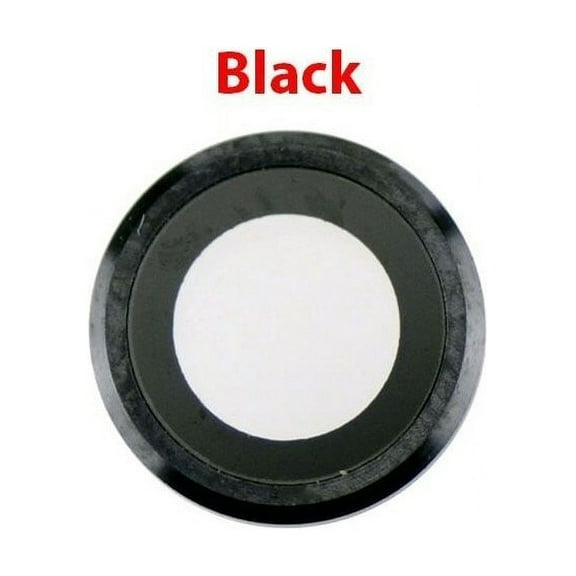 For iPhone 6 / 6S Black Rear Camera Glass Lens