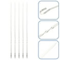 thumbnail image 4 of CIMAXIC Stainless Steel BBQ Skewer Set for Grilling with NonSlip Rings and Easy Slide Design 10 Pieces,15.75"X0.16"X0.08", 4 of 4