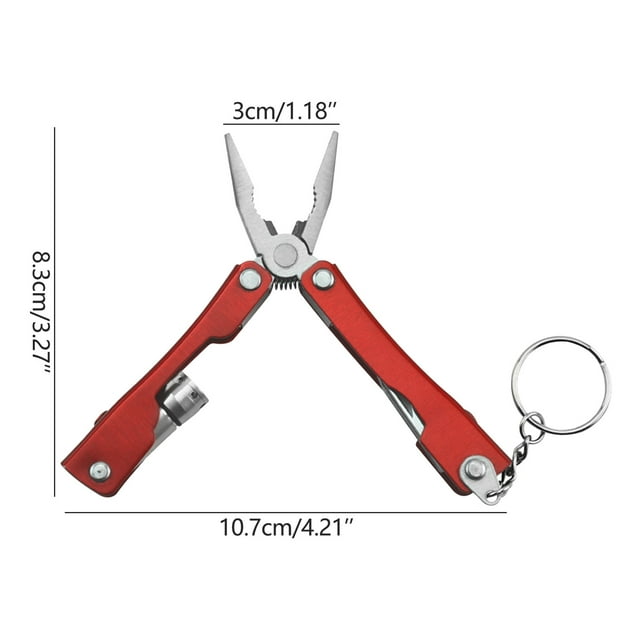 Pompotops Pinces Multifonctions Pinces pour Lampe DEL Pinces pour Lampe de Poche Pinces d'Extérieur Portatives Pinces pour Outils Mini Pinces pour Outils Liquidation