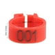 thumbnail image 5 of Anillos Para Patas 100PCS/Bolsa 8MM 001-100 Letra De Plástico Numerada, 5 of 8