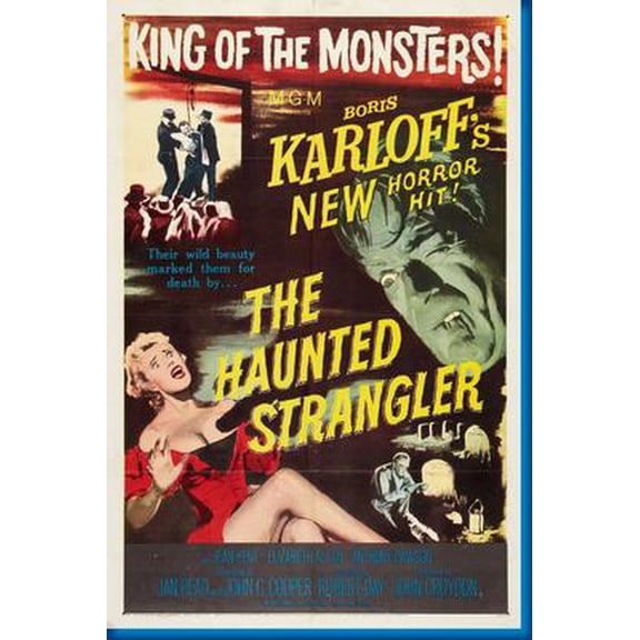 Haunted Strangler Movie Poster Reprint 27inx40in for any room 27x40 Square Adults Poster Time