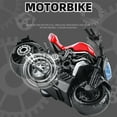 thumbnail image 4 of Godderr Kids Motorcycle Toy,Pull Back Vehicles,Toddler Alloy Toy Motorcycle, For 3-9 Year Boy, 4 of 5