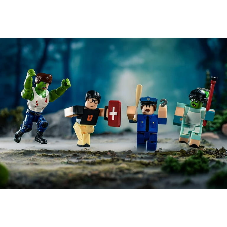 Zombie Action Figures With Movable Joins (Pack of 6) 