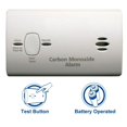 Kidde Carbon Monoxide Detector Alarm Battery Operated Model KNCOBLP2 9CO5LP2