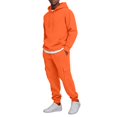 thumbnail image 5 of CONFREE Mens Sweatsuit 2 Peice Sets Athletic Tracksuit for Men Solid Y2K Hoodies Sweatpants Outfits Streetwear Fall Winter Track Suits Set, 5 of 9