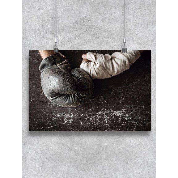 Boxer's Hands Poster -Image by Shutterstock
