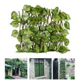 thumbnail image 4 of Langgg Retractable Garden Fence Privacy Screen Outdoor Watermelon Leaf, 4 of 9