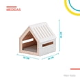 thumbnail image 4 of Casa para mascota Poli Pets 48x48x48cm blanco, 4 of 6