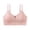 Pink, variant on Yxbdin Zipped Front Closure Bras for Women No Underwire Sports Bra Full Coverage Push Up Bras Lightweight Soft Breathable Shockproof Bra Tops