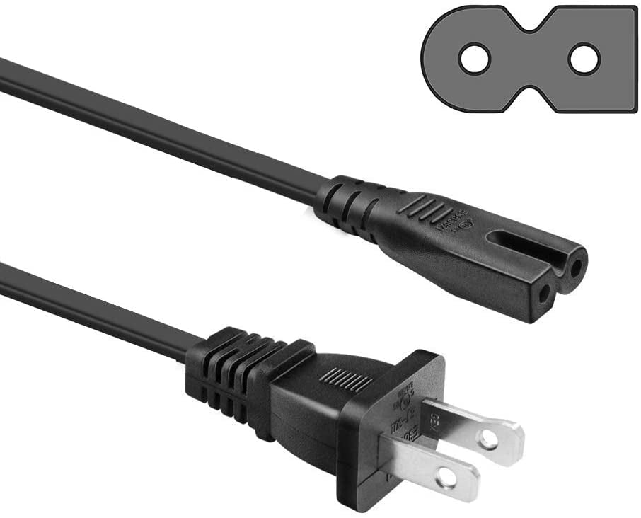 Power Cable Cord to Insignia NS-32L120A13,NS-39L240A13,NS-46L240A,NS-32L120A TV 