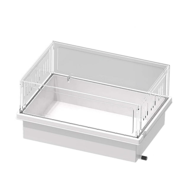 koolsoo Boîte de Rangement pour Tortues Amphibiens Petite Boîte de Reproduction Détachable pour Tortues