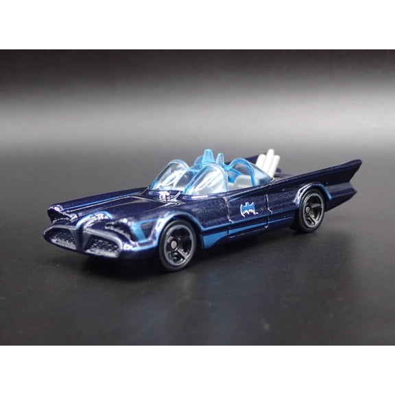 Open Box 1966 66 BATMAN BATMOBILE ADAM WEST RARE 1/64 SCALE COLLECTIBLE DIECAST MODEL CAR
