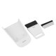 thumbnail image 1 of 3pcs Mini Cleaning Brush Dustpan Dust Removal Scraper Desktop Brush Set for Nail Salon Use White, 1 of 5