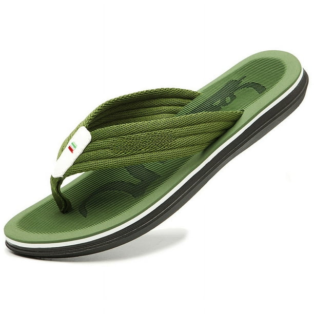 Chanclas de playa para hombre, sandalias de verano a la moda para