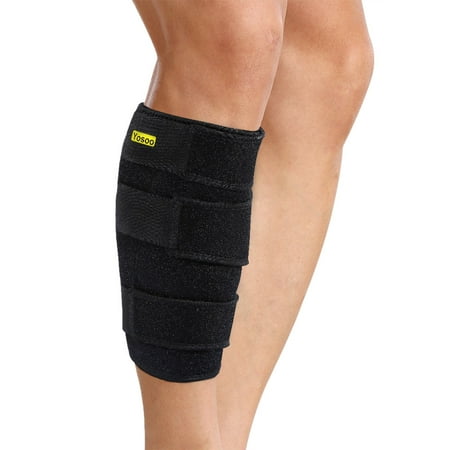 VGEBY Calf Brace Adjustable Shin Splint Support Sleeve Leg Compression Wrap for Pulled Calf Muscle Pain Strain Injury,Swelling,Fits Men and