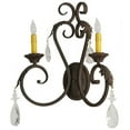thumbnail image 3 of Meyda 149381 20 in. Josephine 2 Light Wall Sconce, 3 of 4