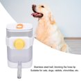 thumbnail image 3 of Distributeur d'Eau pour Chat et Chien, Distributeur Automatique Auto-Distributeur d'Eau Automatique pour Animaux, Cage à Balles en Acier Inoxydable, Distributeur d'Eau Suspendu pour Animaux, Chiot, Chaton, 3 of 8