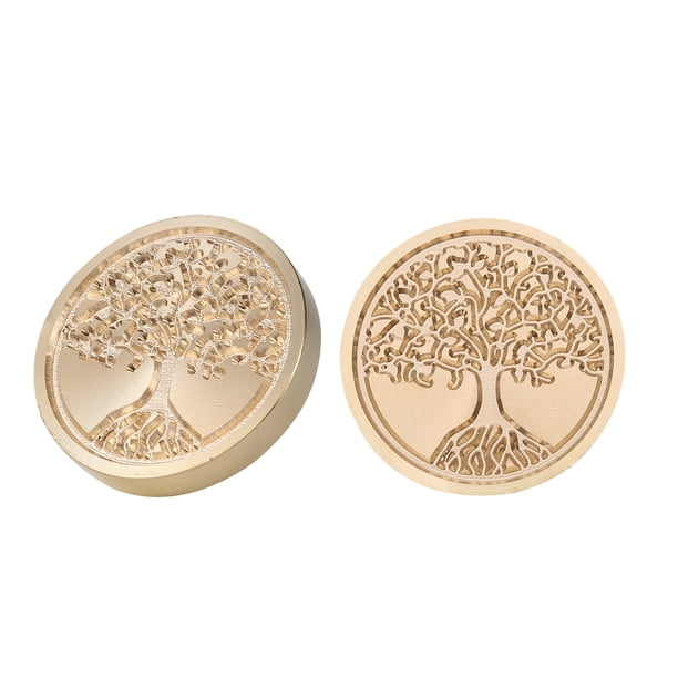 Ygjytge Sello Cera Sello Cera Lacre Vintage Cabeza Latón 30 Mm para Tarjeta Sobre (13)