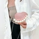 thumbnail image 5 of Bolso bandolera pequeño de moda con forma de corazón Bolso bandolera de noche con forma de corazón, 5 of 8