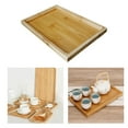 thumbnail image 3 of Bandeja de Madera BLESIY Rectangular 16.14x11.42x1.18 pulgadas, 3 of 8