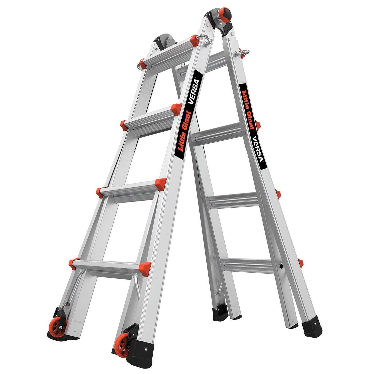 Details about   Little Giant 13-Foot Velocity Multi-Use Ladder 300lbs Duty Rating 15413-001 p0p 