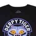 thumbnail image 5 of K-Pop Demon Hunters Shirt Men's Derpy Tiger Delivery Service Short Sleeve Tee, 5 of 5