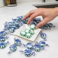 thumbnail image 5 of SweetGourmet Sugar-Free Spearmint Starlight Hard Candy, Individually Wrapped, Bulk Candy, 3 Pound Bag, 5 of 8