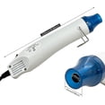thumbnail image 3 of Heat Gun, Mini Hot Air Gun for DIY Crafts Portable Heat Air Gun Tool for Embossing Shrink Wrapping Drying Paint (White), 3 of 7