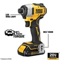 thumbnail image 6 of DeWalt ATOMIC 20 Volt MAX Cordless Drill and Impact Driver Combo Kit, 6 of 12