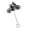 Motorcycle windmill, variant on AOOOWER Green Tractor Windmill Stake With Rotatable Wheel Garden Wind Spinner for