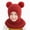 A93-A, variant on Toddler Boys Girls Satin Lined Baby Toddler Winter Hat Earflap Infant Newborn Beanie Warm Knit Hat Pompom Silk Lined Skull Cap 6-12 Months 12-24 Months 2T 3T 4T 5T 6T 7T 8T 9T Children(B,One Size)