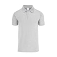 thumbnail image 1 of Playera Tipo Polo para Caballero, Color Gris Jaspe, Talla Mediana, 50% Algodón y 50% Poliéster. Yazbek C0550, 1 of 3