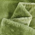 thumbnail image 6 of Home Soft Things Faux Fur Throw - Green Moss - 50'' x 60'', 6 of 7