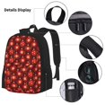 thumbnail image 3 of Balery Christmas Red Balls Mochila escolar 3 en 1 para niños: mochila resistente con lonchera térmica y estuche para lápices. Mochila escolar para niños y niñas., 3 of 7