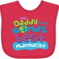thumbnail image 3 of Inktastic Pharmacist Daddy for Son or Daughter Boys or Girls Baby Bib, 3 of 4
