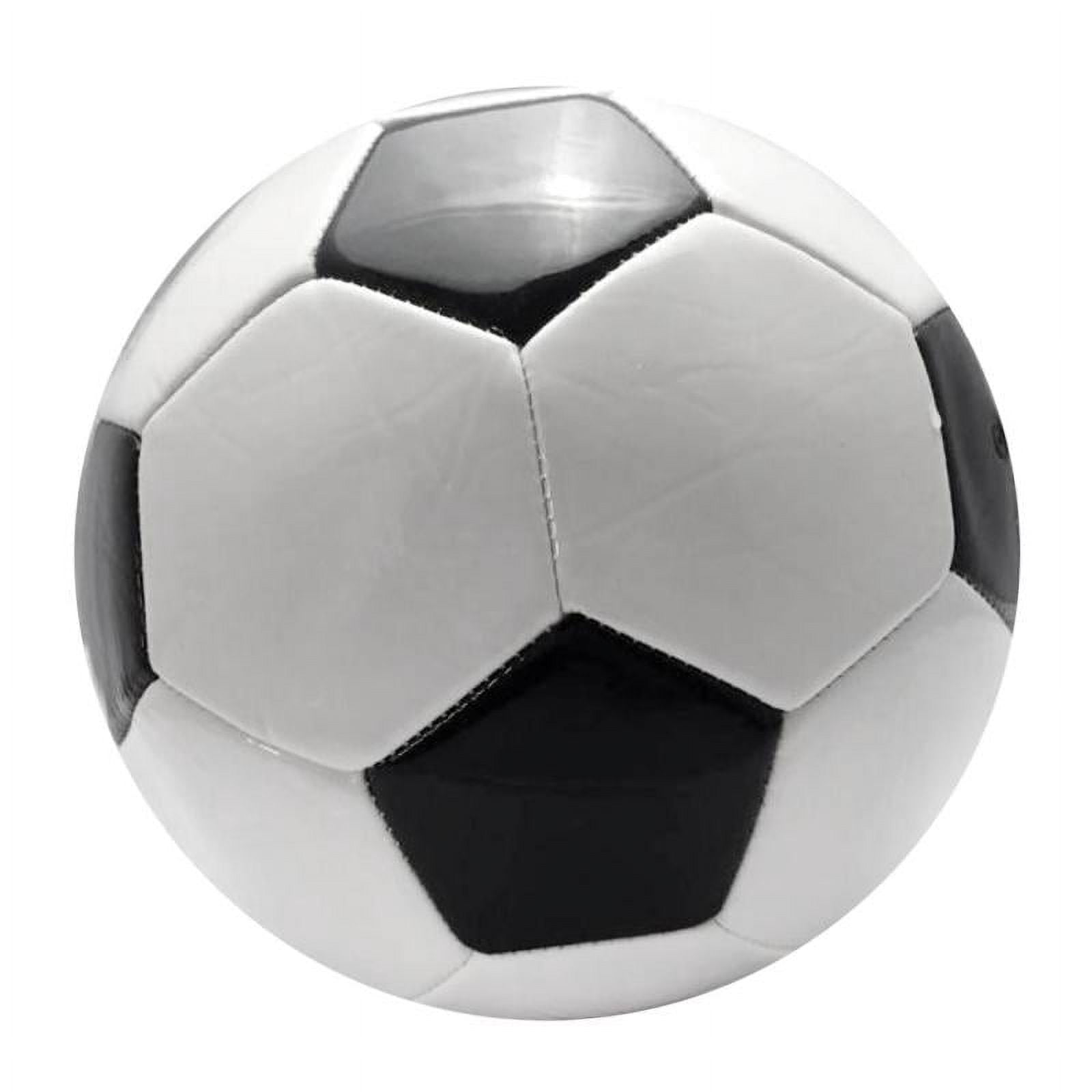 1 Pieces Black White Soccer Ball Size Playing Football Training Equipment