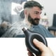 thumbnail image 2 of Jumpingount Compacto y ligero profesionales negros de la botella del espray del polvo del silicón para la peluquería fácil Cuidado del cabello, 2 of 6