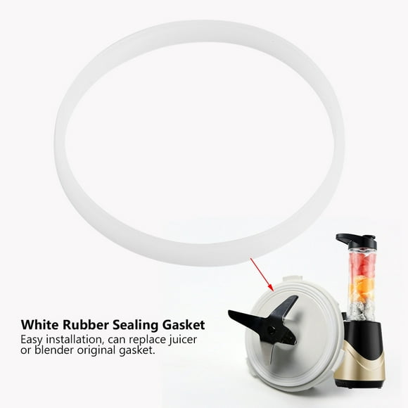 Fosa Rubber O-ring,10cm White Rubber Sealing O-ring Gasket for Ninja Juicer Blender Replacement Seals, Juicer Rubber Gasket,Sealing Gasket