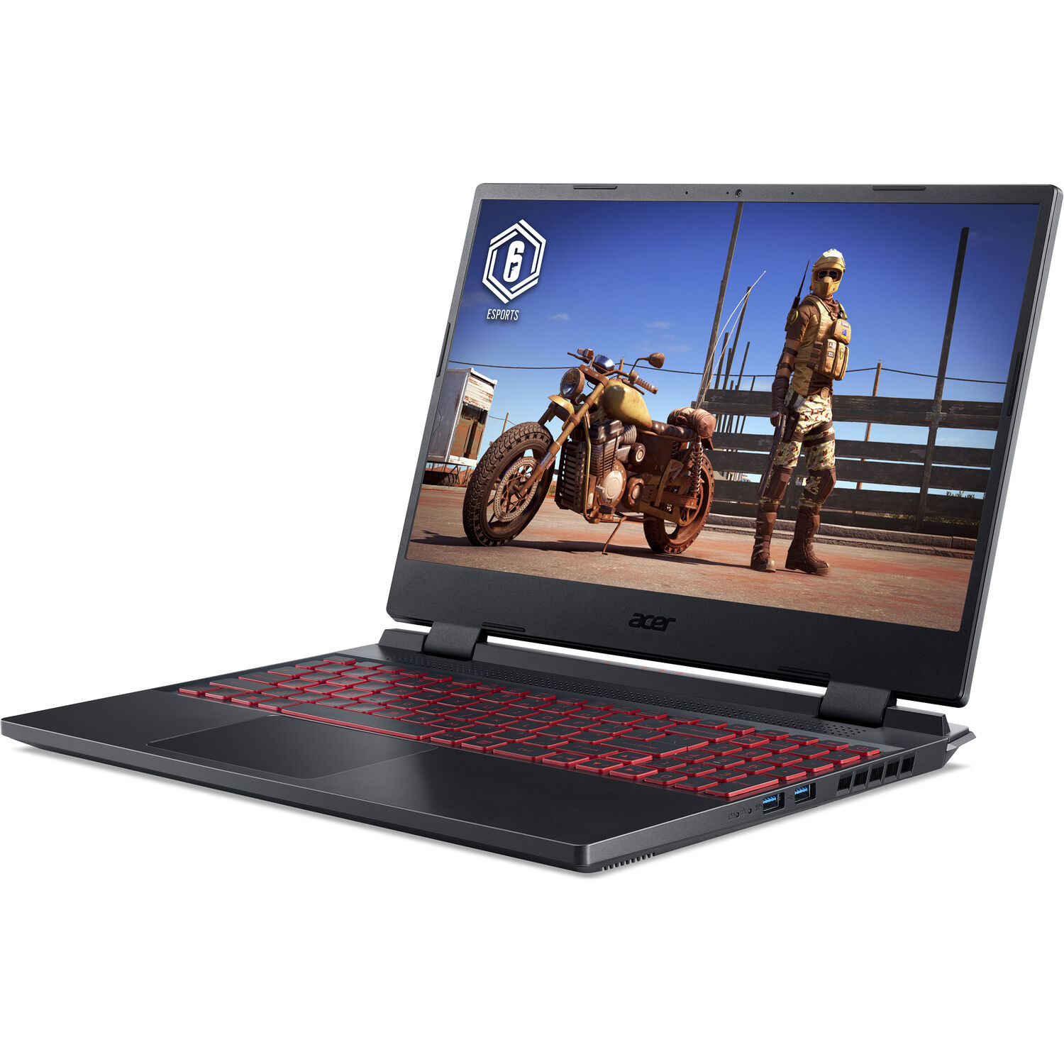 Acer Acer Nitro 5 Gaming/Entertainment Laptop (Intel i5-12500H 12-Core, 17.3in 144Hz Full HD (1920x1080), NVIDIA RTX 3050, 16GB RAM, 1TB PCIe SSD, Backlit KB, Win 11 Home) - image 3 of 7