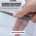 thumbnail image 5 of Hanging Drying Basket with 360 Degree Rotation, Windproof Foldable Polyester Mesh Rack, Multi-Functional Laundry Dryer for Underwear and Socks, 5 of 6