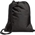 thumbnail image 5 of Alliance Sackpack, Drawstring, Lightweight Small Gym Bag for Women, Soccer Backpack, Black, One Size, 5 of 5